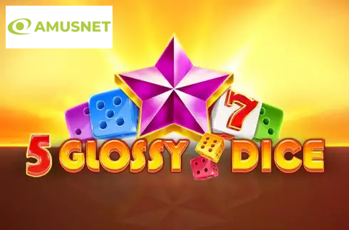 5 Glossy Dice
